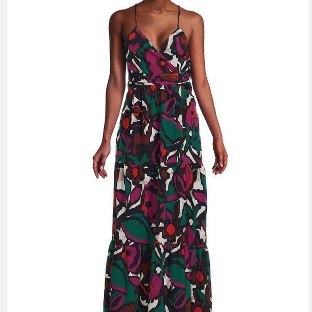 Ba&sh floral maxi dress size medium